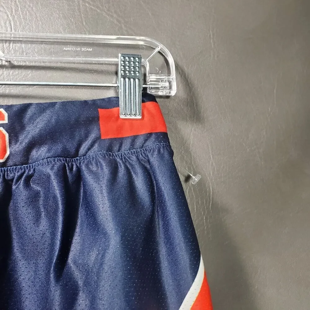 Under Armour Auburn Tigers Reflex Basketball Game Short Womens S Navy UK032SW